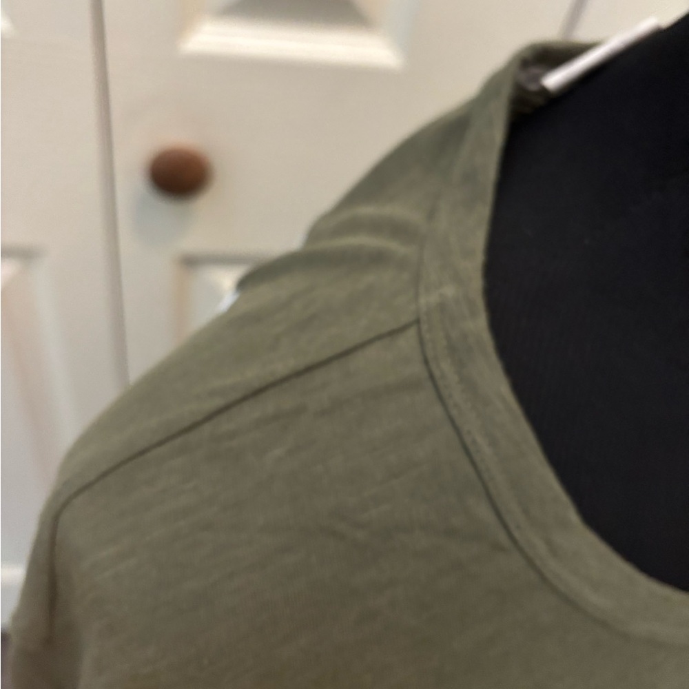 PINK Olive Green Women's Top - Picture 9 of 9